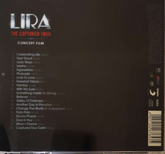 Lira - The Captured Tour - Concert Film (Signed CD)