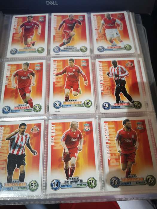 Match Attax Booklet/Album with Cards (216 Cards +)