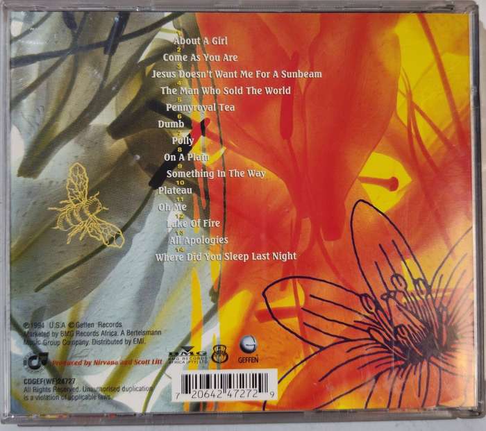 Nirvana - MTV Unplugged In New York (CDGEF24727) (CD)