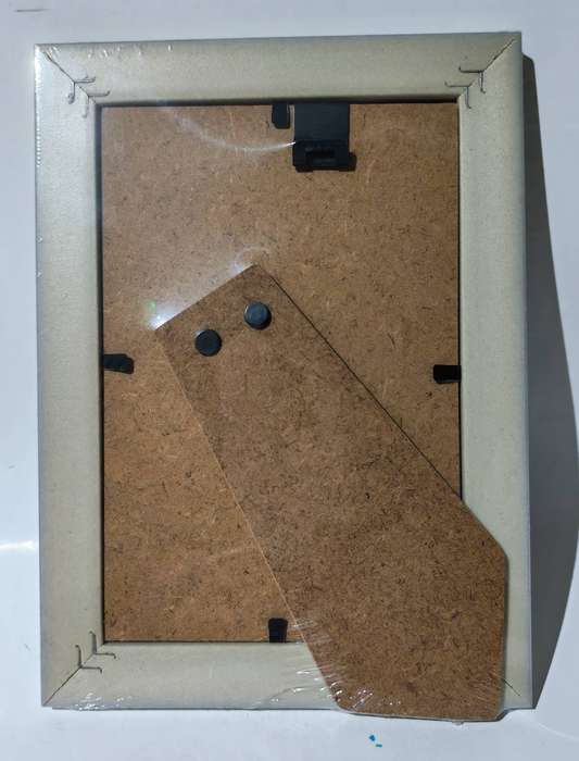 Photo Frame 10 x 15 cm (Silvery Wood-look) (New)