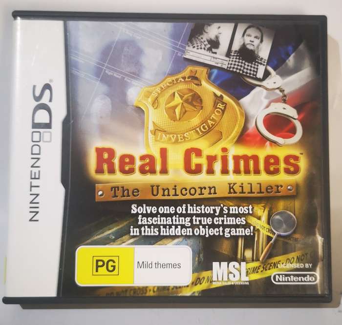Real Crimes - The Unicorn Killer (Nintendo DS)