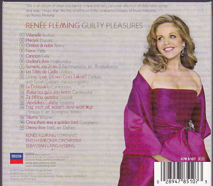 Renee Fleming - Guilty Pleasures (CD) [New]