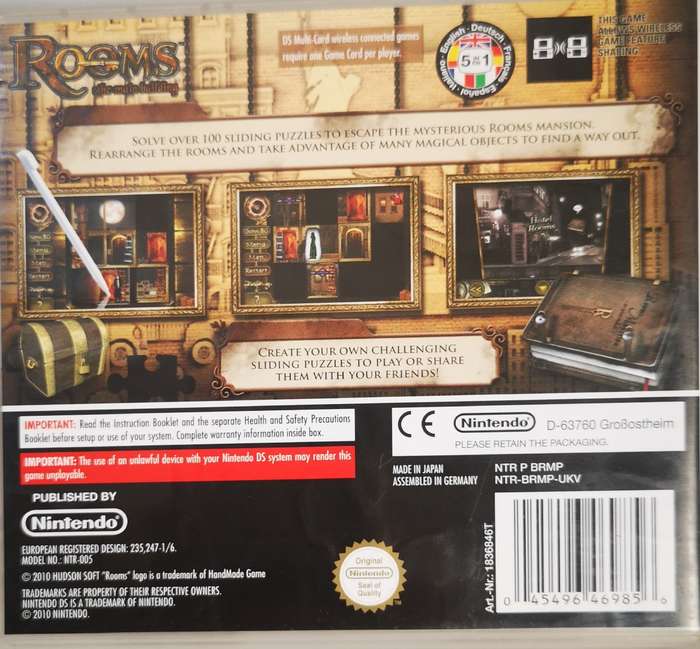 Rooms - The Main Building (Nintendo DS)