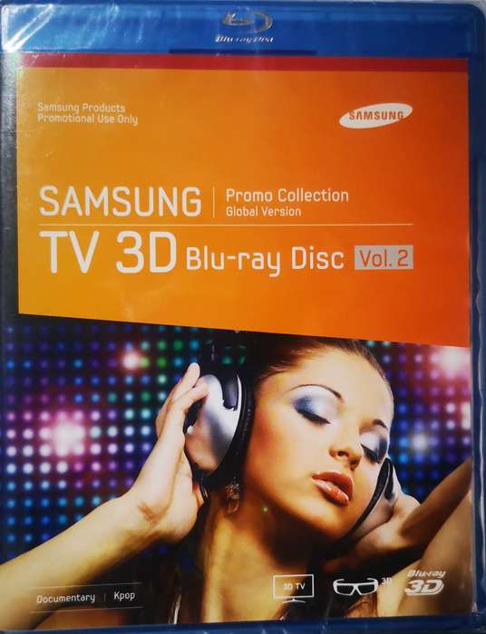 Samsung Promo Collection TV 3D Blu-ray Disc Vol 2 Documentary/Kpop (Blu-Ray) [New]
