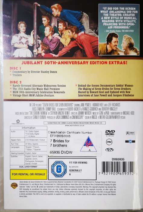 Seven Brides for Seven Brothers - Special Edition (2-DVD)