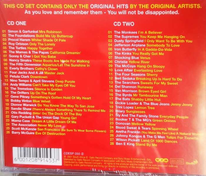 Simply the Best 60s (2-CD) [New]