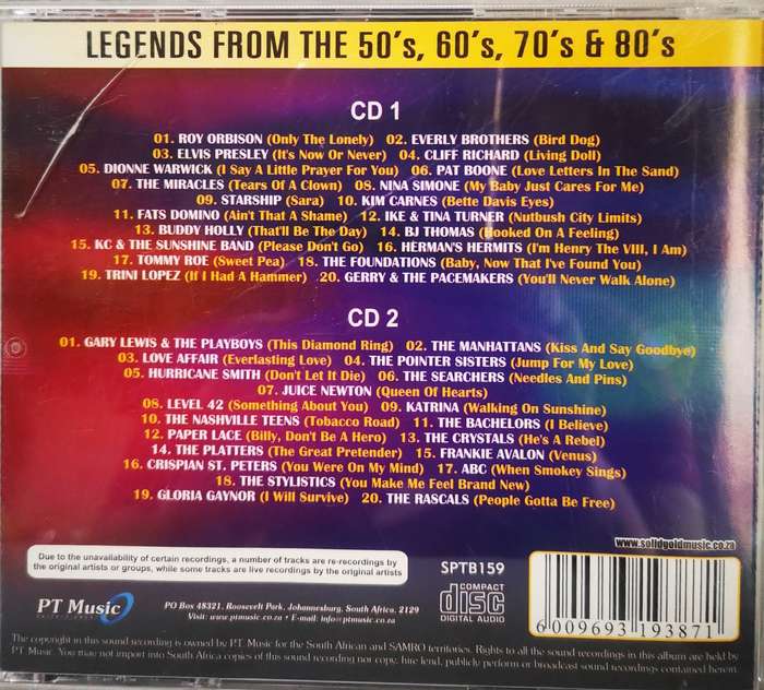 Solid Gold - More Legends (2-CD)