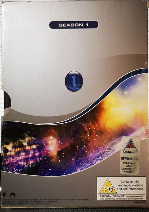 Star Trek - The Next Generation Season 1 (7-Disc DVD)