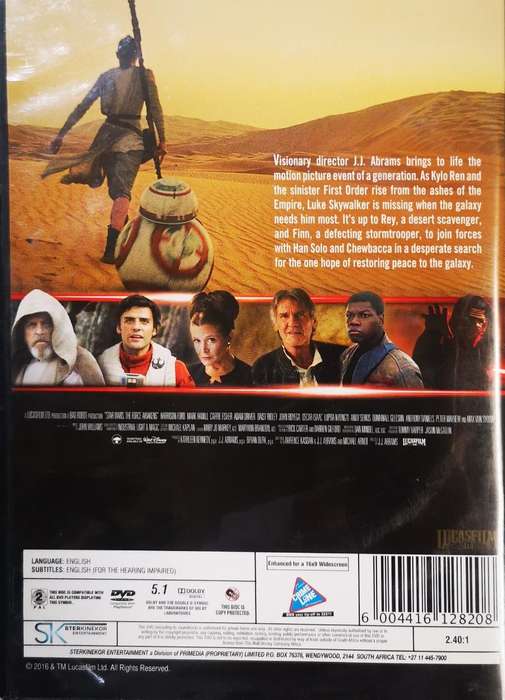 Star Wars - Episode 7 - The Force Awakens (DVD)