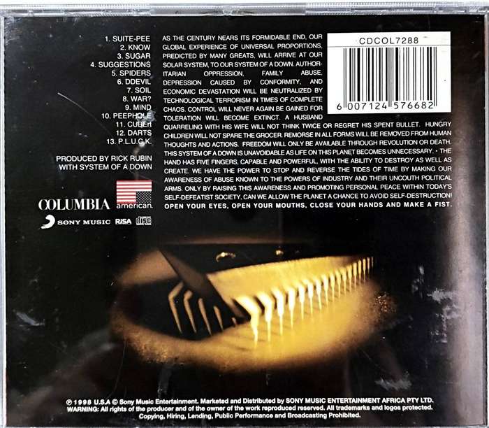 System of a Down - System of a Down (CD)