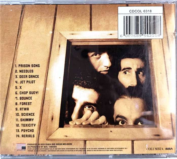 System of a Down - Toxicity (CD)