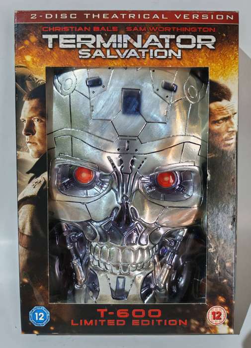 Terminator Salvation 2 Disc Theatrical Version T-600 Limited Edition Mask Case(2- DVD)