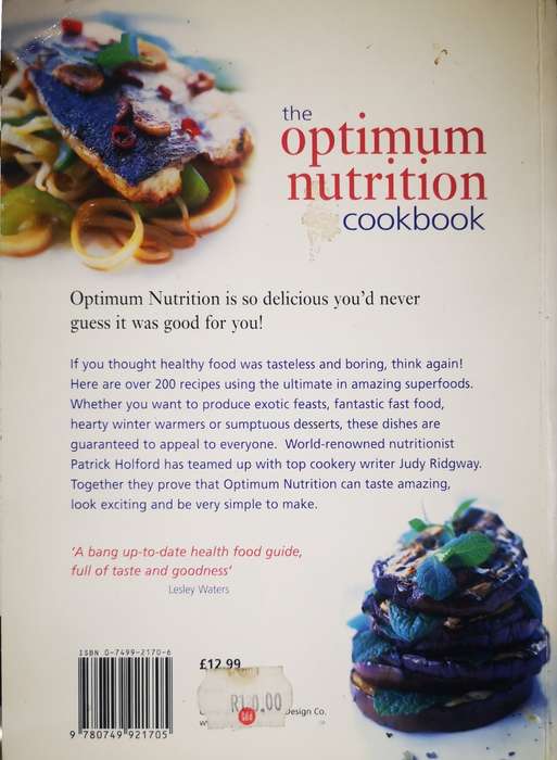 The Optimum Nutrition Cookbook - Patrick Holford (Book)