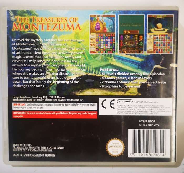 The Treasures of Montezuma (Nintendo DS)