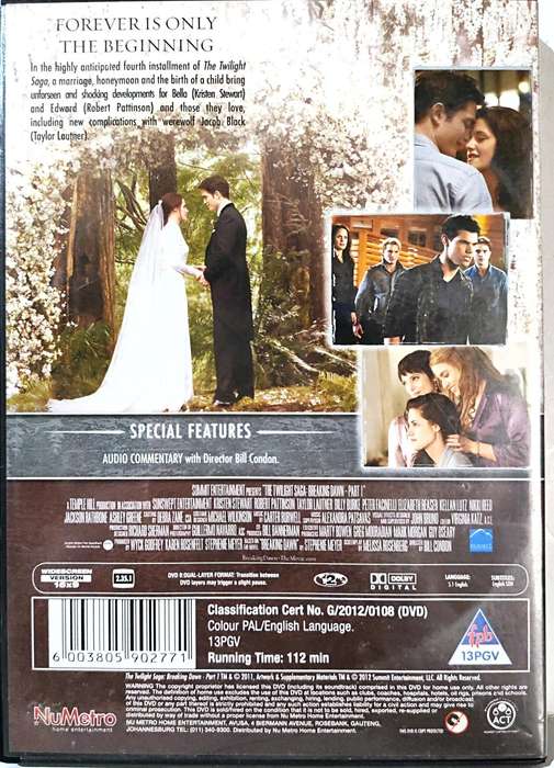 The Twilight Saga - Breaking Dawn Part 1 (DVD)