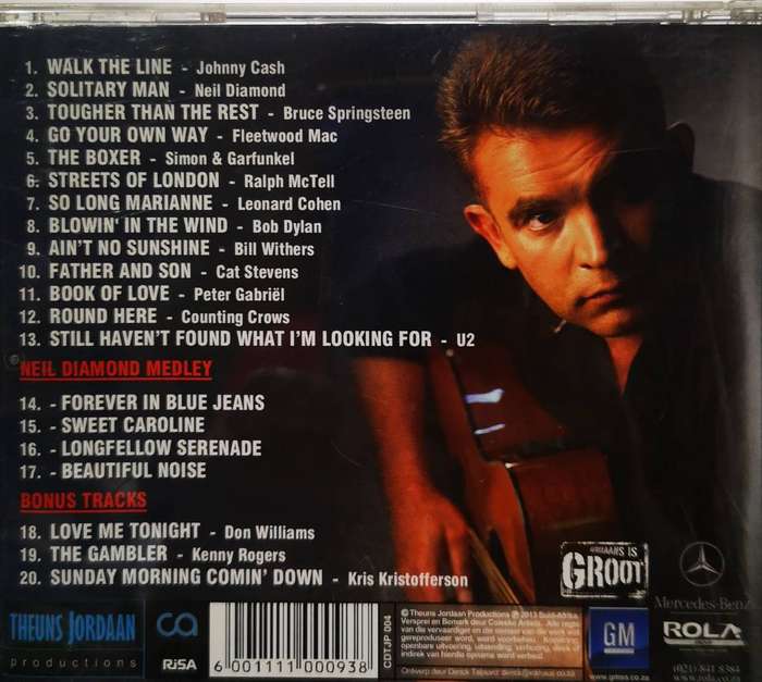 Theuns Jordaan - Tribute to the Poets (CD) 2