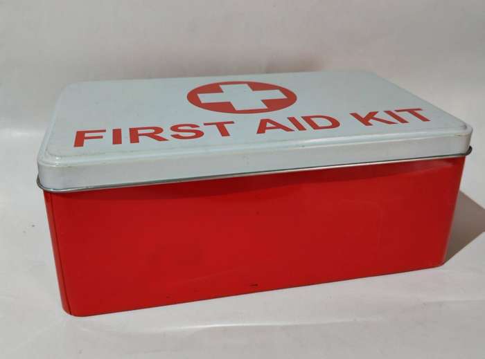 Tin - First Aid Kit