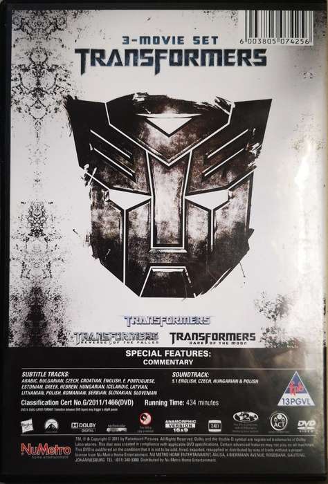 Transformers 3-Movie Set (3-DVD)