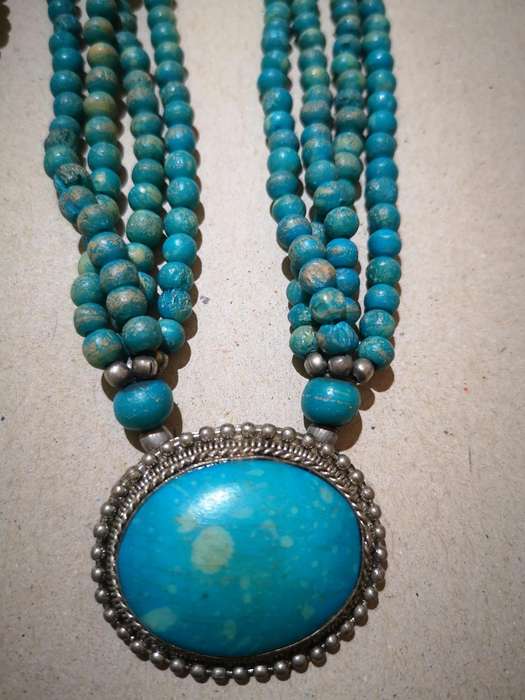 Turquoise-look Fasion Set