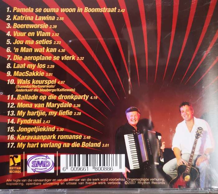 Valiant Swart & Ollie Viljoen - Vuur en Vlam (CD)