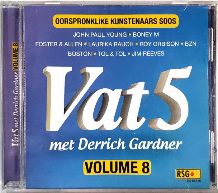 Vat 5 - Vol 8 (Met Derrich Gardner) Various Artists (RSG) (CD)