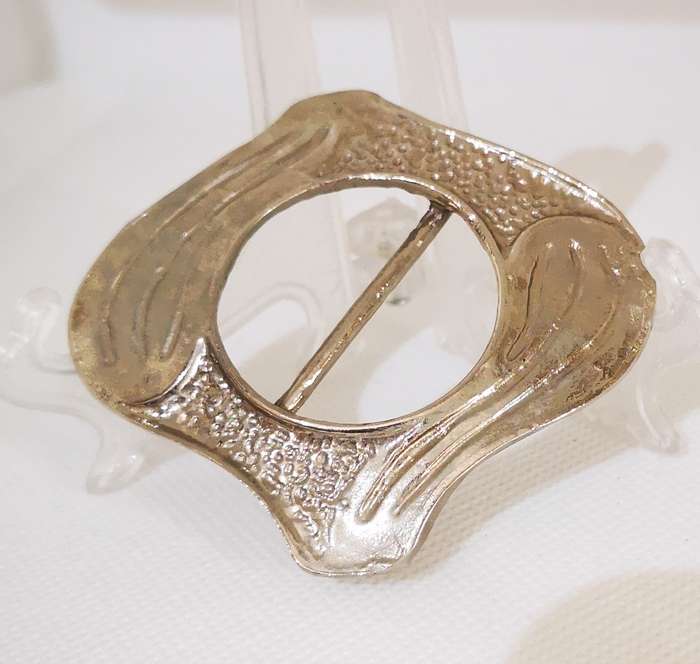 Vintage Silver Scarf Clip