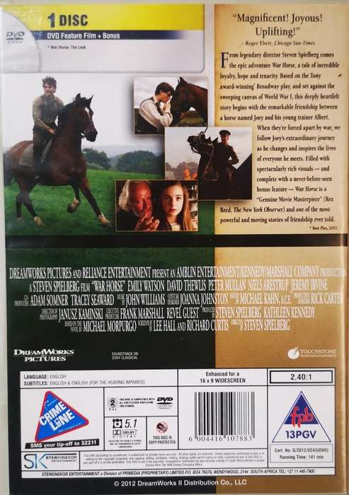 War Horse (DVD) [New]