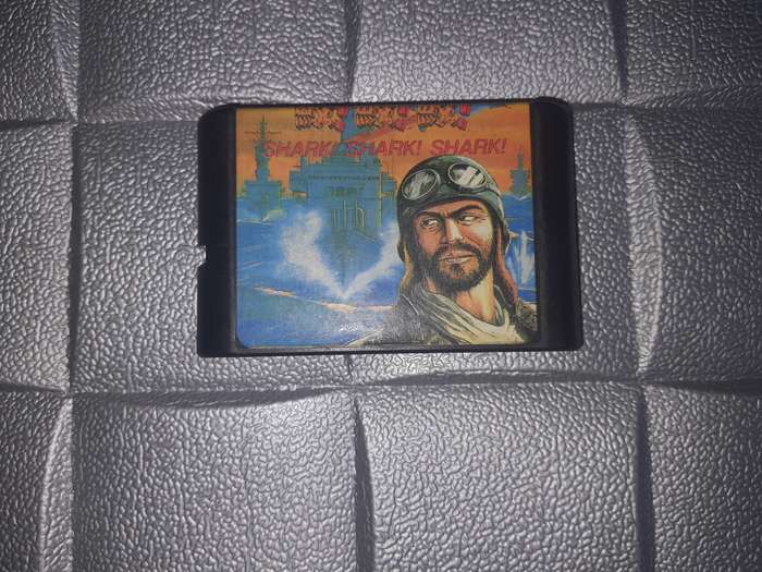 Sega Mega Drive Shark! Shark! Shark! Game Used