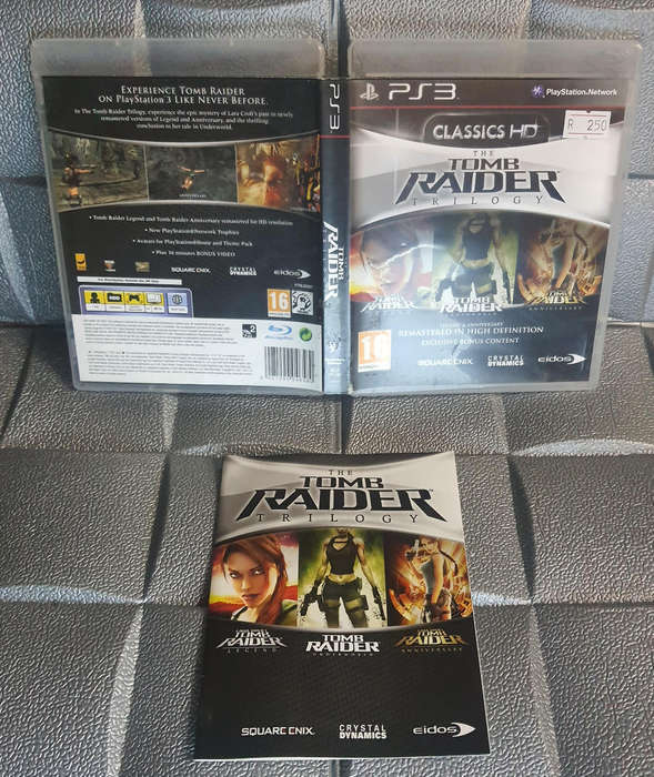 The Tomb Raider Trilogy PS3 Game Used