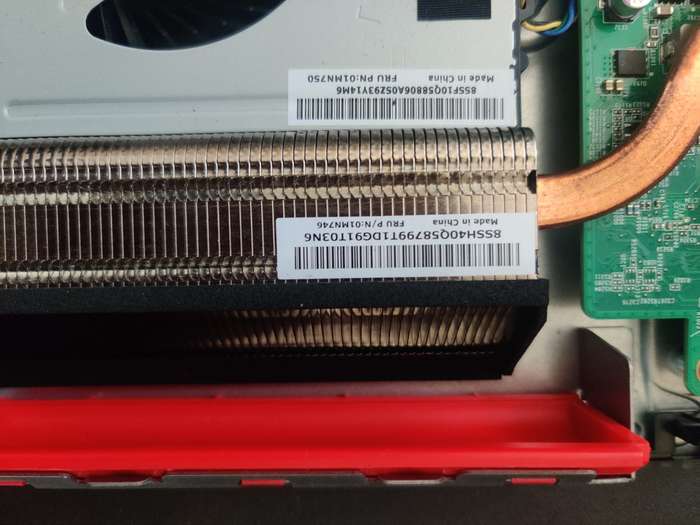 Lenovo Thinkcentre M920z Heatsink P/N: 01MN746 (See pics)