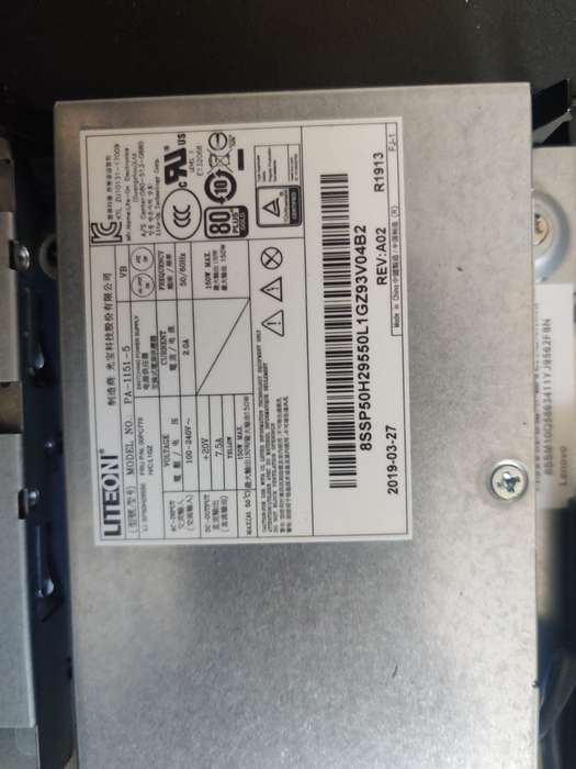 Lenovo Thinkcentre M920z Power Supply M/N: PA-1151-5 (See pics)