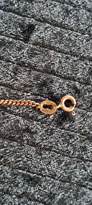 VINTAGE CHILDS id BRACLET ROLLED GOLD OVER 925 SILVER