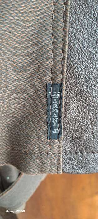 Giorgio Armani Italy ladies leather Jacket size 8