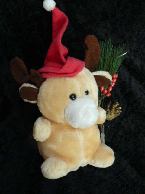 MOUSE OR RAINDER WITH HAT 31 CM