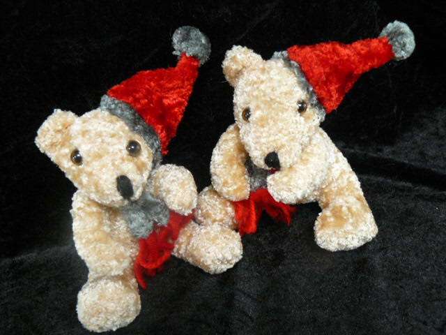 MOM AND DAD CHRISTMAS TEDDY BEARS
