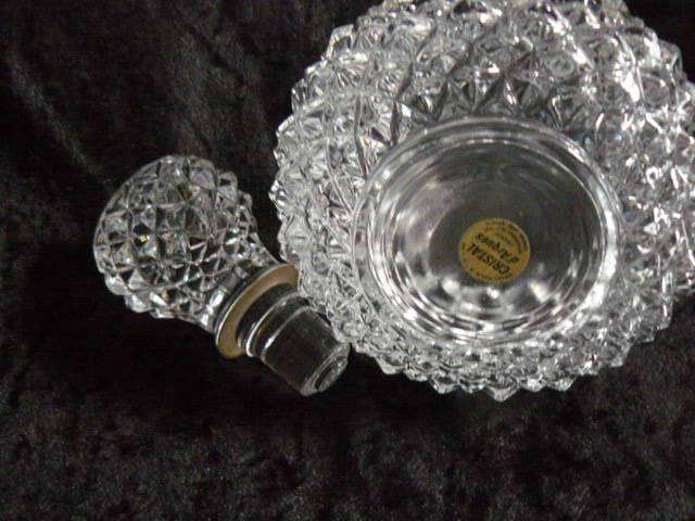 Genuine crystal decanter