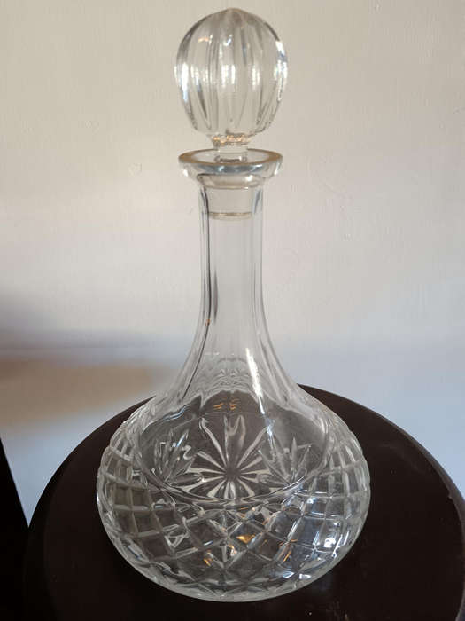 Crystal Ships Decanter