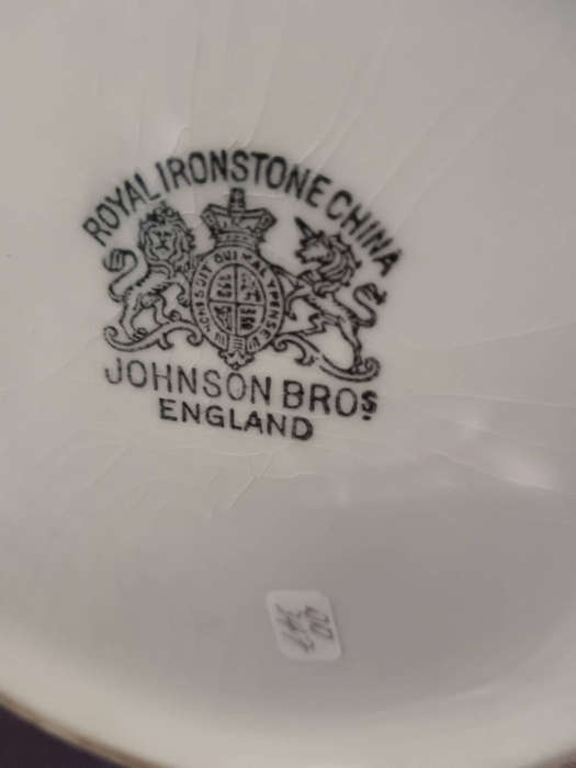 Johnston Bros. Antique Ironstone  Large Pitcher