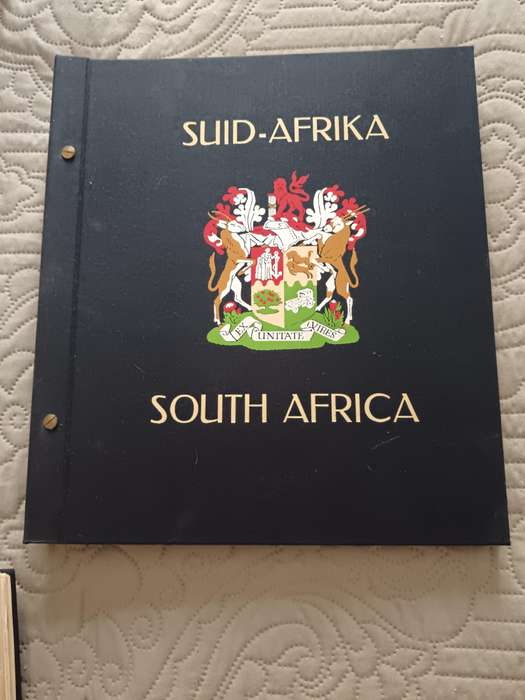 2 x  South African Stamp Albums with Stamps