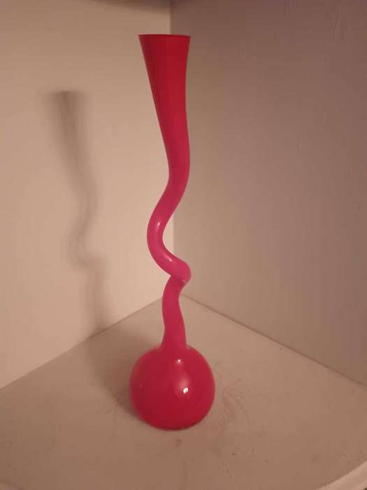 Norman Copenhagen style Swing Vase in Red