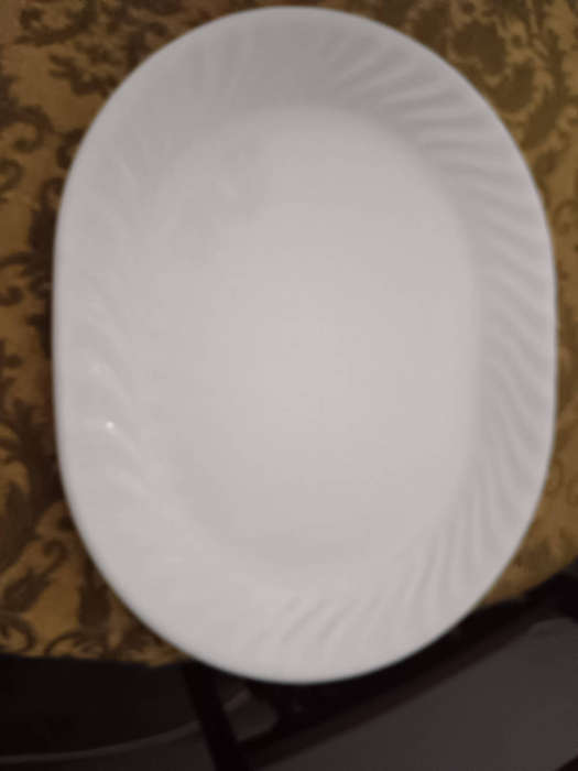 Corelle By Corning ware x 6 Oval Dinner Plates