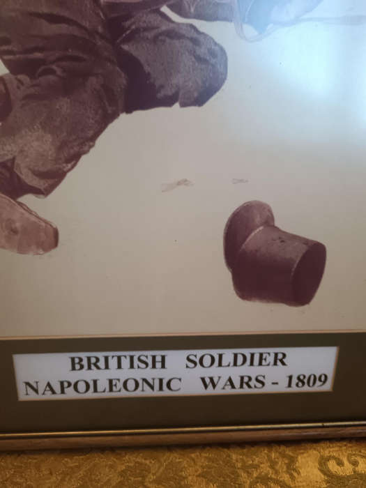 British Soldier Napoleonic Wars 1809 Framed Poster
