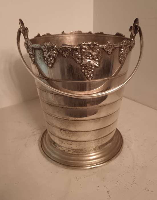 Seranco Silver Plated Grape Design Ice Bucket