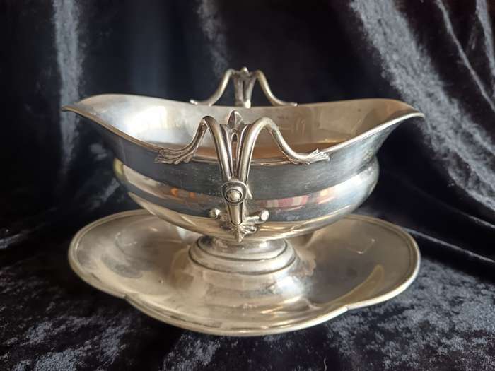 Silver Plated Sauce Boat
