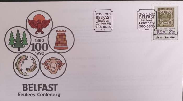 BELAST 100 YEARS COVER 1990