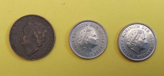 NETHERLANDS X3 COINS