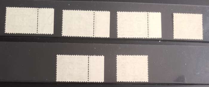 SOUTHERN RHODESIA 1951 POSTAGE DUE COMPETE SET MNH