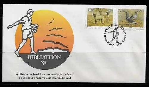South Africa - 1991 Bibliathon 1991 FDC