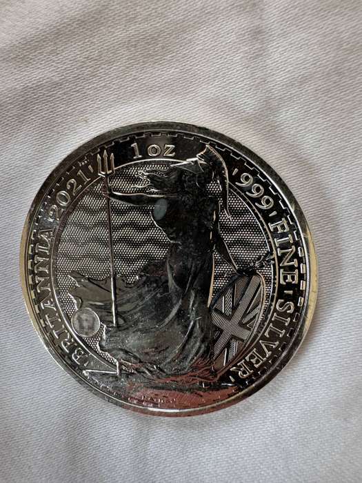 Various UK and USA 1oz silver coins