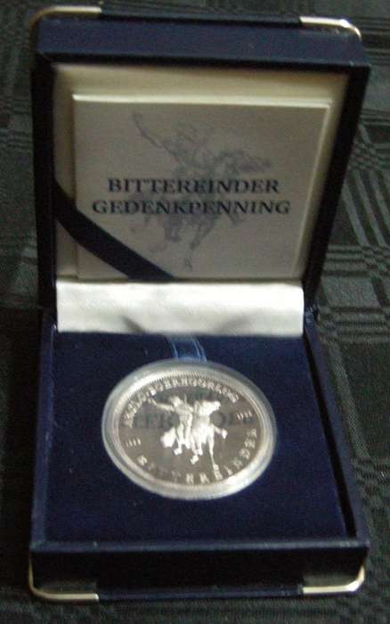 Anglo-Boereoorlog Bittereinder Gedenkpenning No 1 Certificate of Authenticity Original SA Mint Box